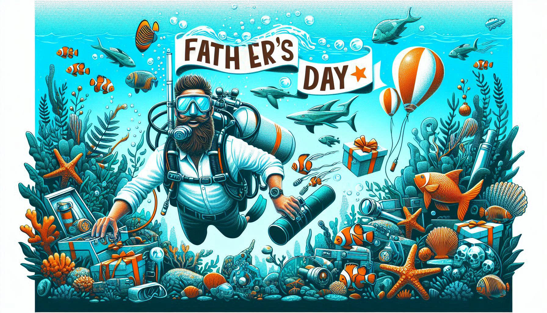 Father's Day Scuba Gifts