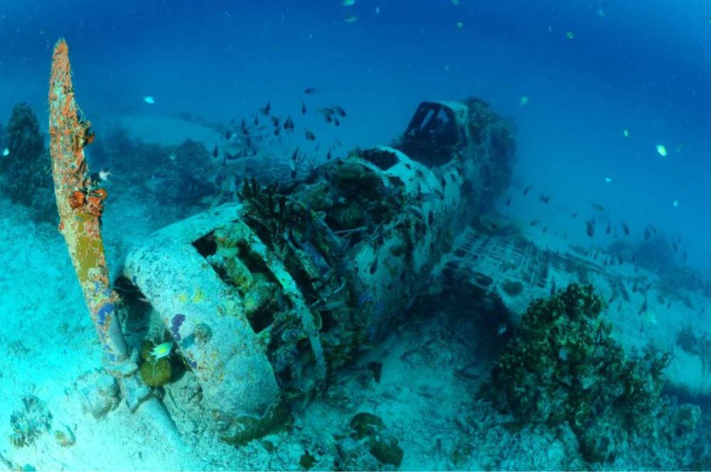 World war II wrecks